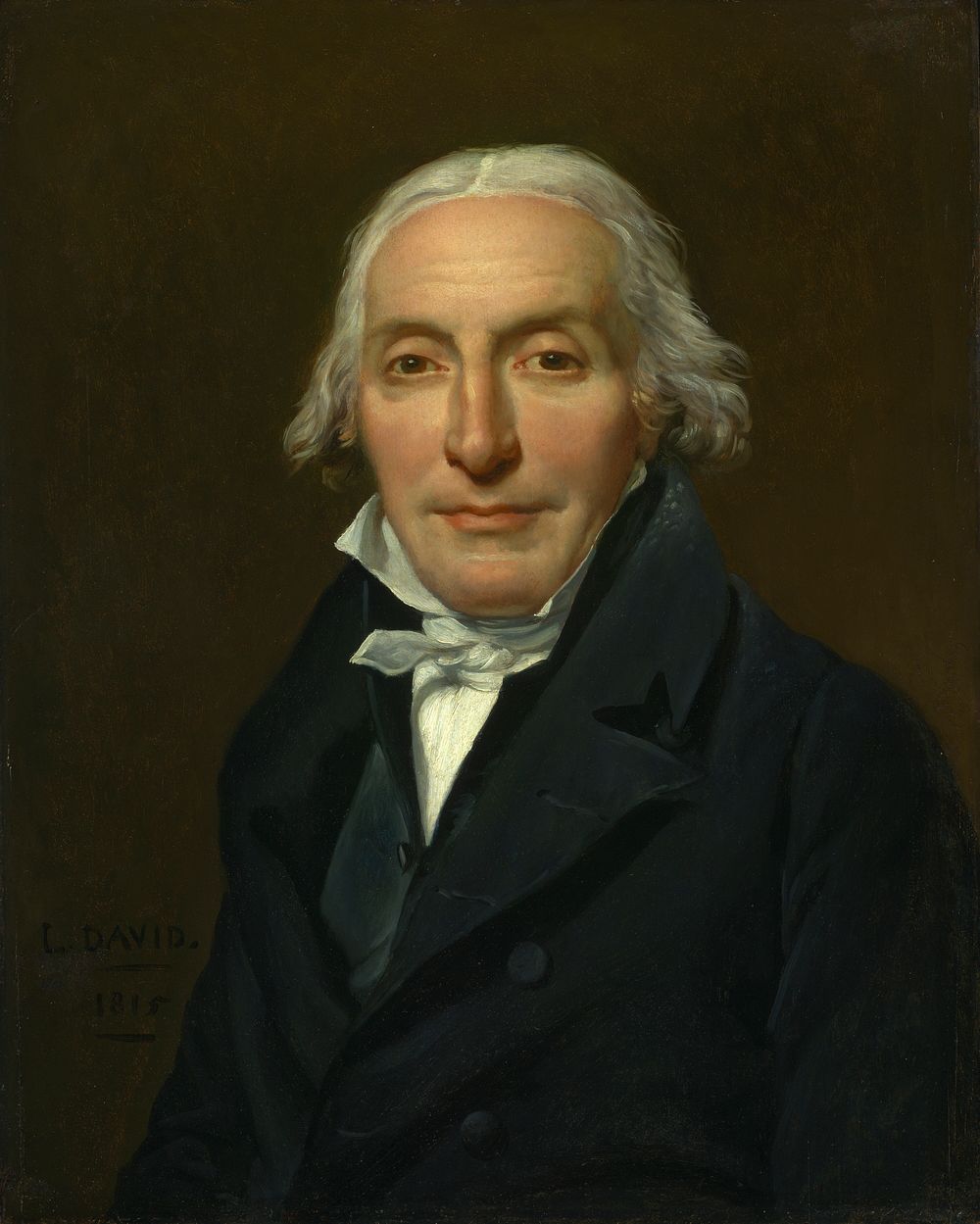 Portrait of Jean-Pierre Delahaye by Jacques Louis David
