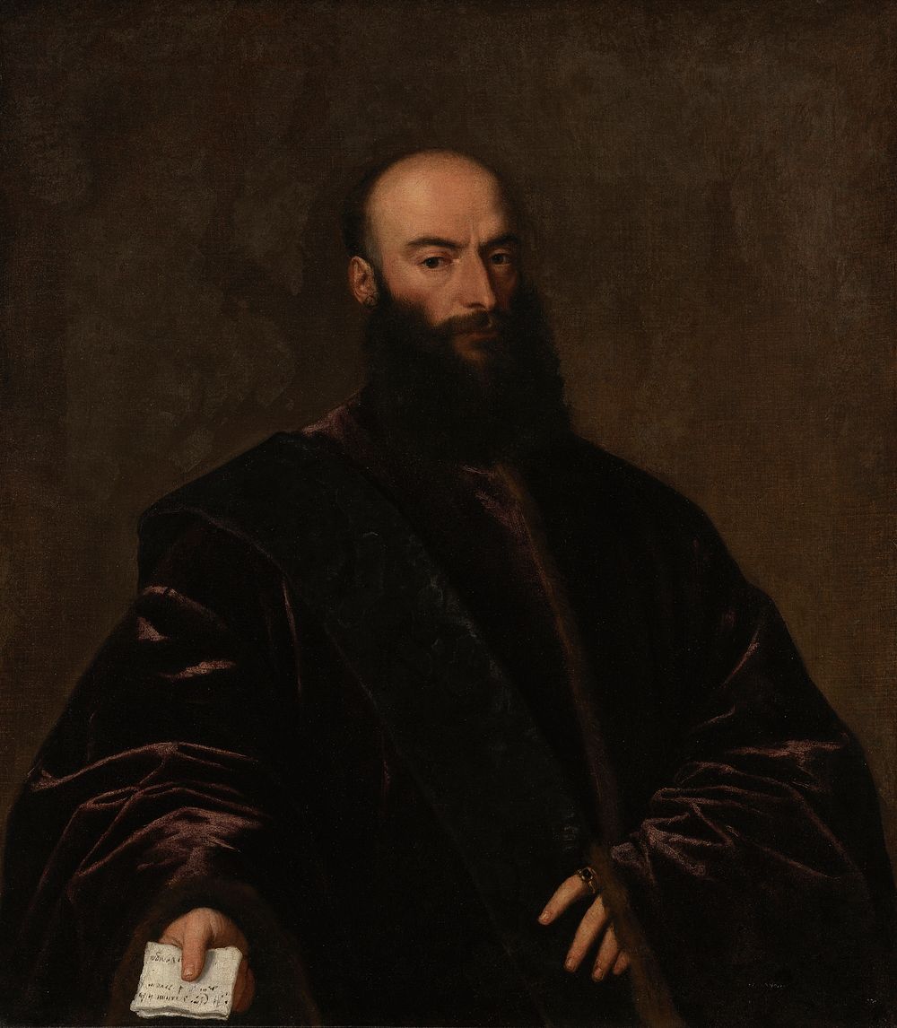 Portrait of Giacomo di Andrea Dolfin by Titian