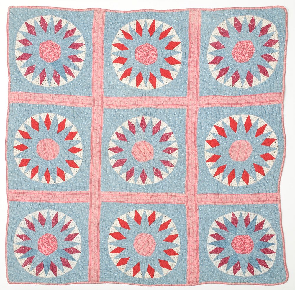 Child's Quilt, 'Mariners's Compass'