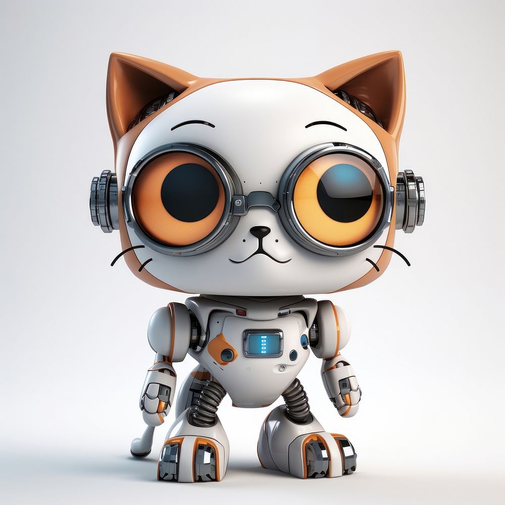 Robot cartoon representation technology. AI generated Image by rawpixel.