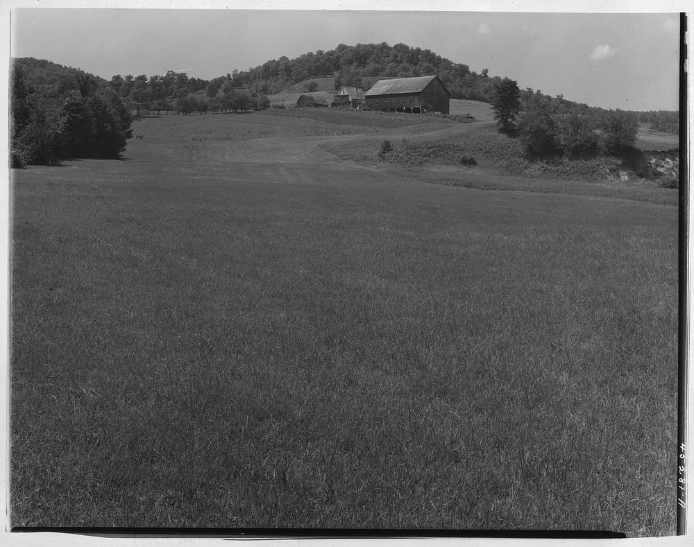 Farm near Weston, Vermont. Sourced from the Library of Congress.