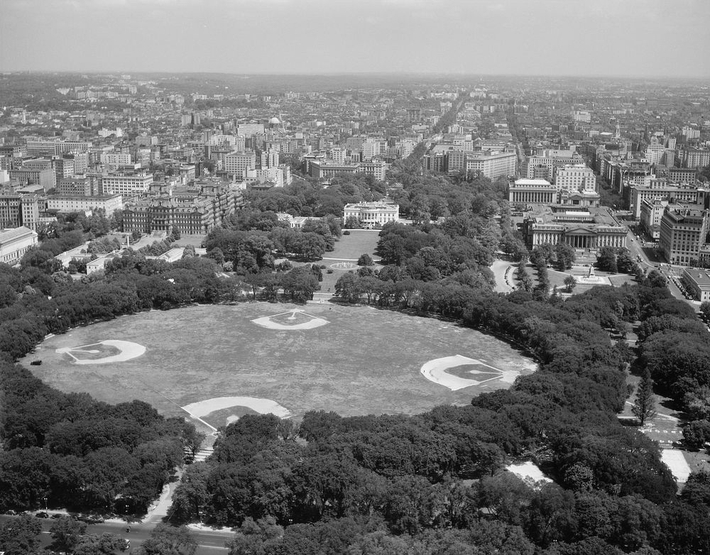Washington, D.C. Views from Washington Monument. Sourced from the Library of Congress.