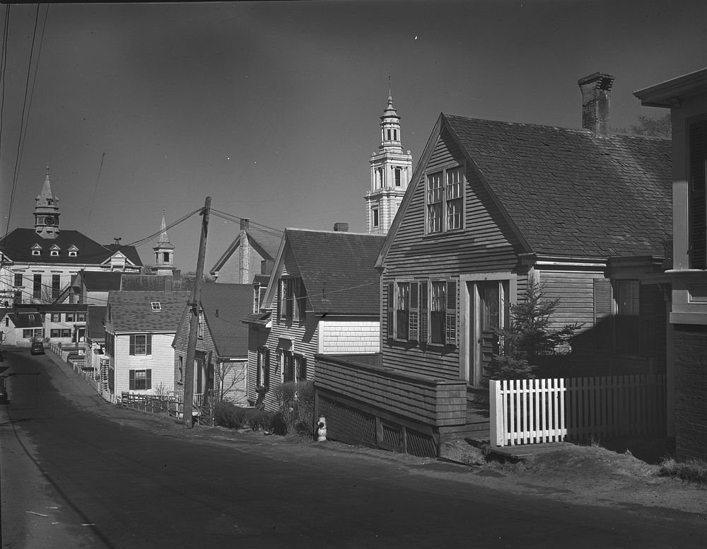Provincetown, Massachusetts. Portuguese section. Sourced from the Library of Congress.