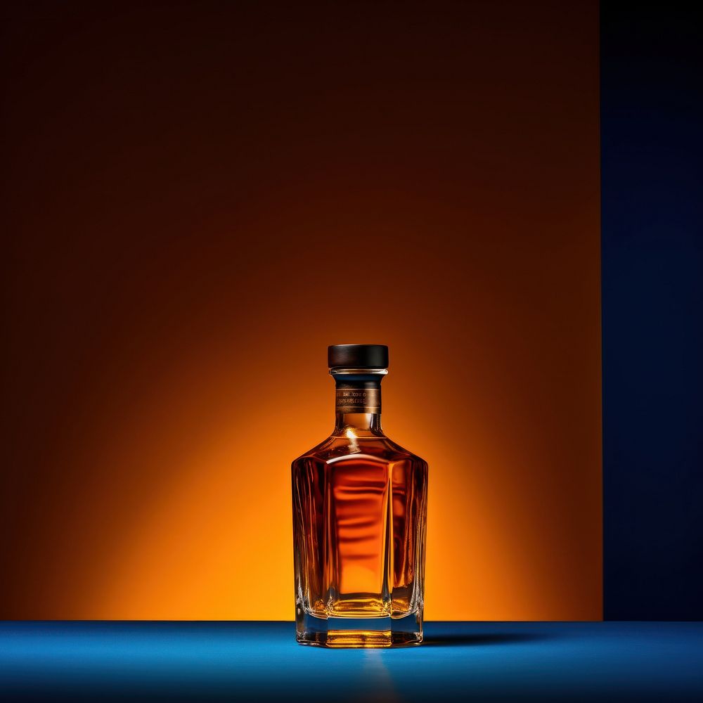 Bottle perfume whisky drink. AI generated Image by rawpixel.