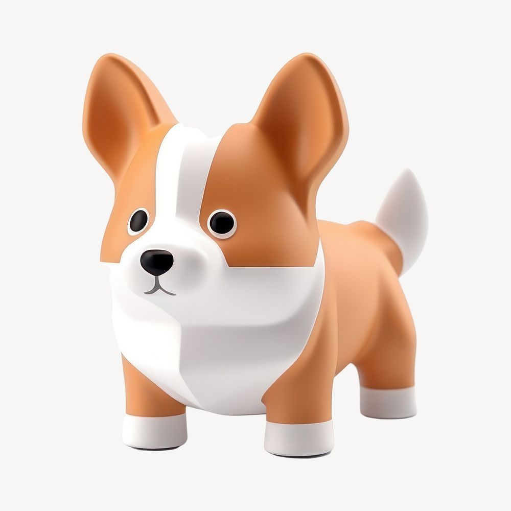 Toy mammal animal dog. AI generated Image by rawpixel.