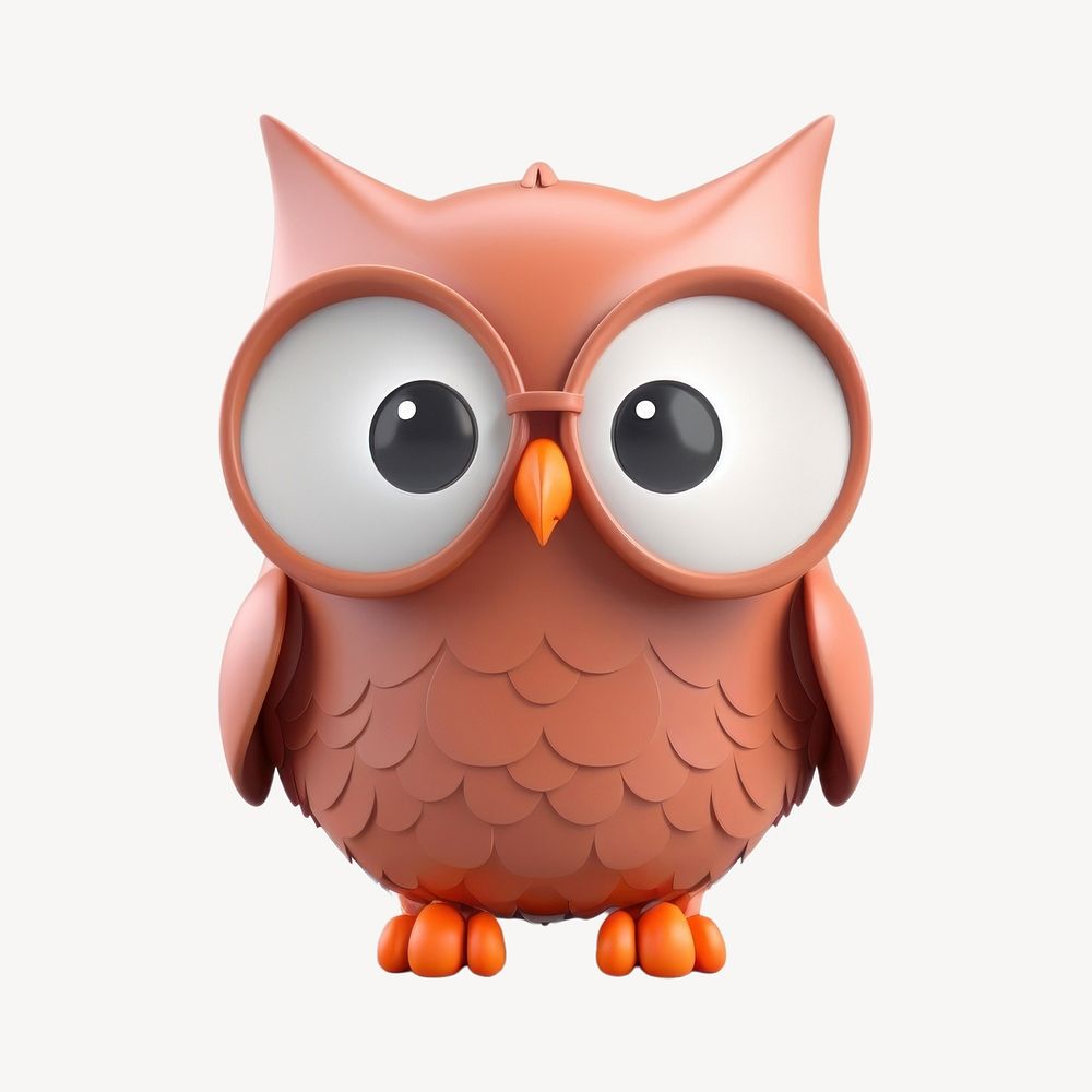 Toy animal bird owl. AI generated Image by rawpixel.
