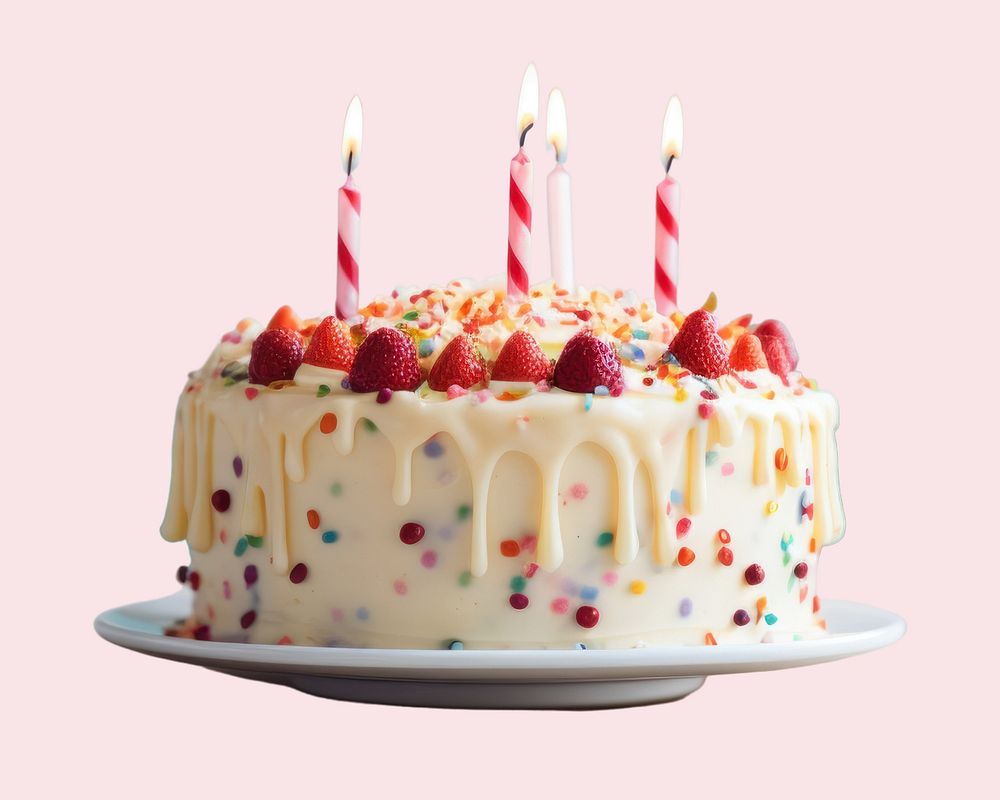 Cake birthday dessert people. AI generated Image by rawpixel.