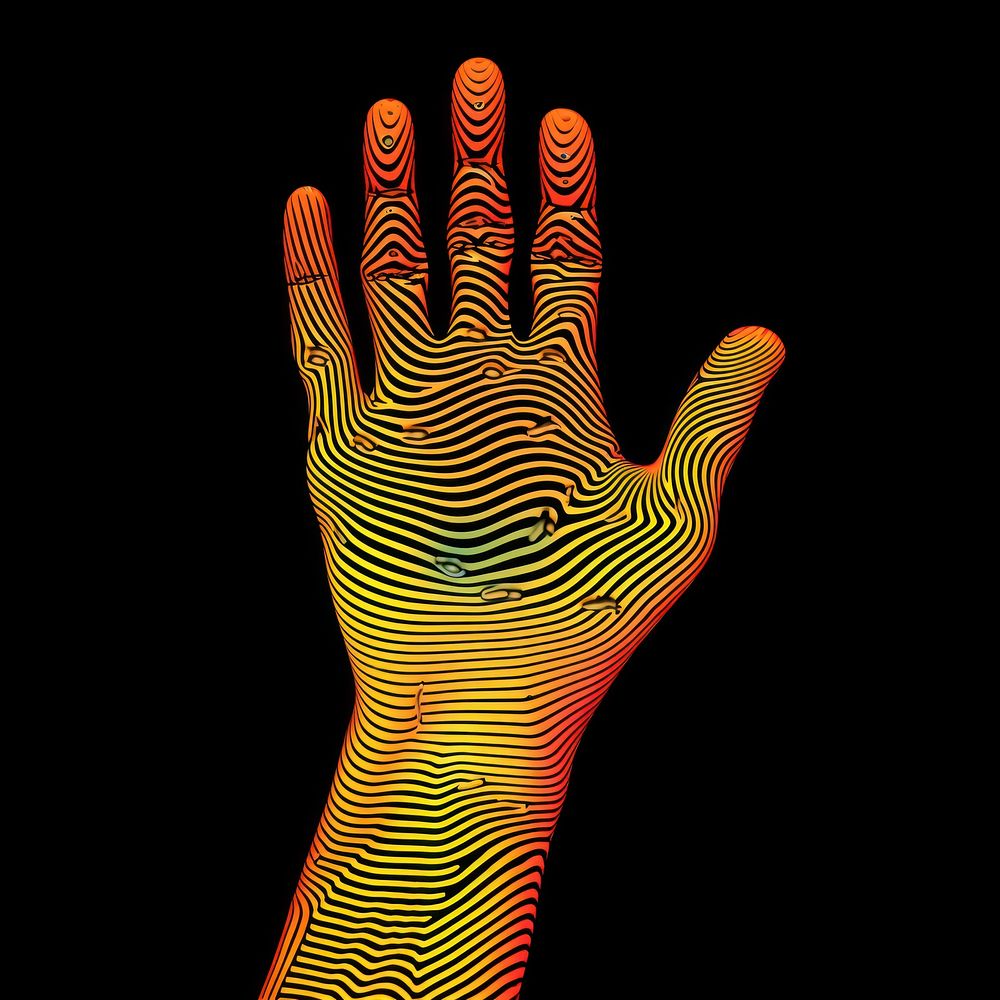 Hand technology abstract clothing. AI generated Image by rawpixel.