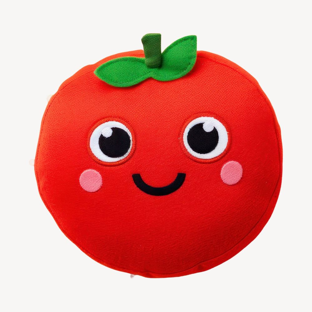 Cartoon tomato fruit plant. AI generated Image by rawpixel.