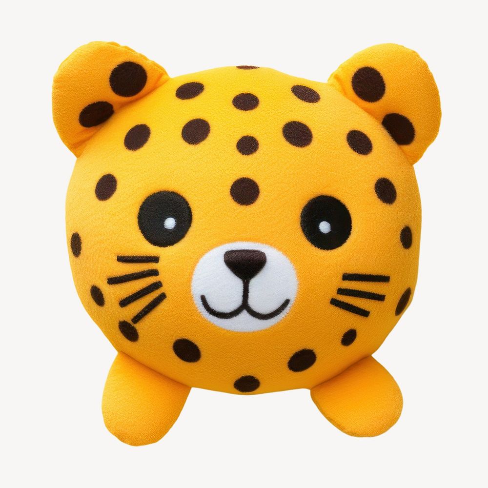 Toy cheetah cartoon animal. AI generated Image by rawpixel.