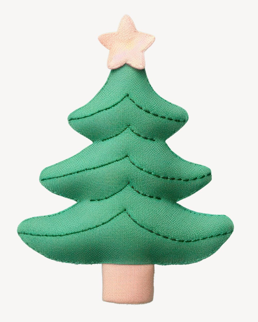 Christmas tree toy representation. AI generated Image by rawpixel.