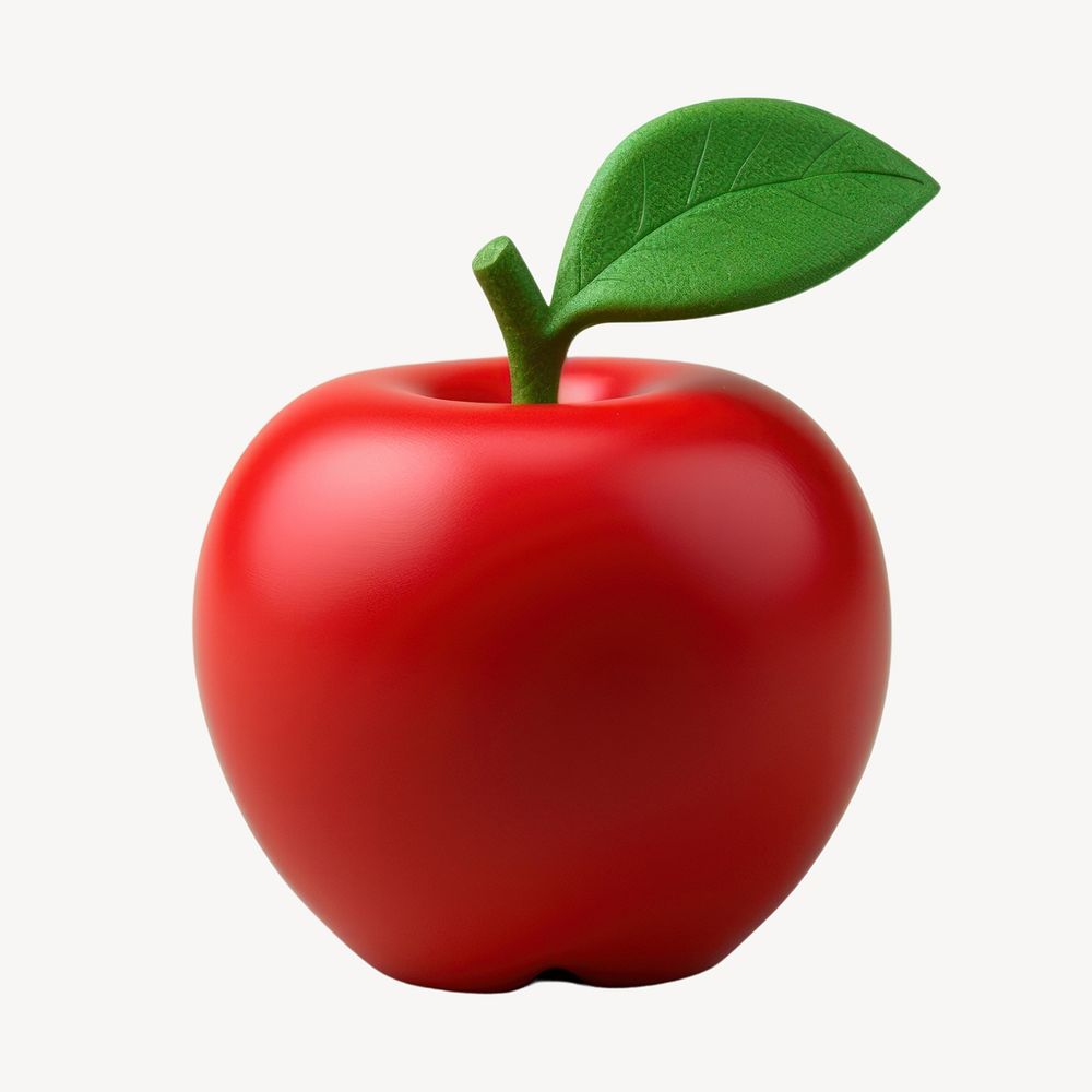 Apple produce fruit plant. AI generated Image by rawpixel.
