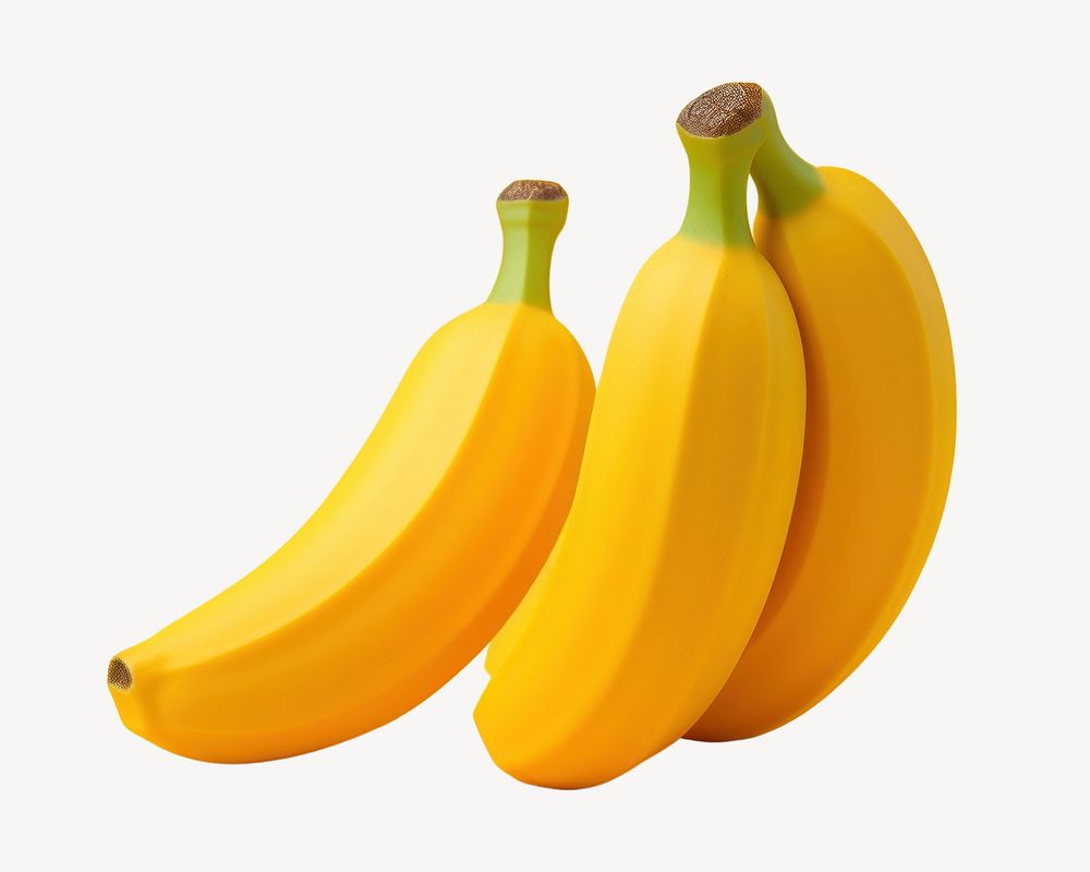 Banana produce fruit plant. AI generated Image by rawpixel.