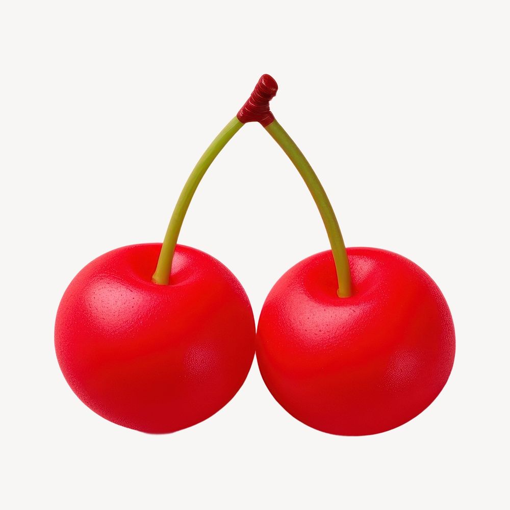 Cherry produce fruit plant. AI generated Image by rawpixel.