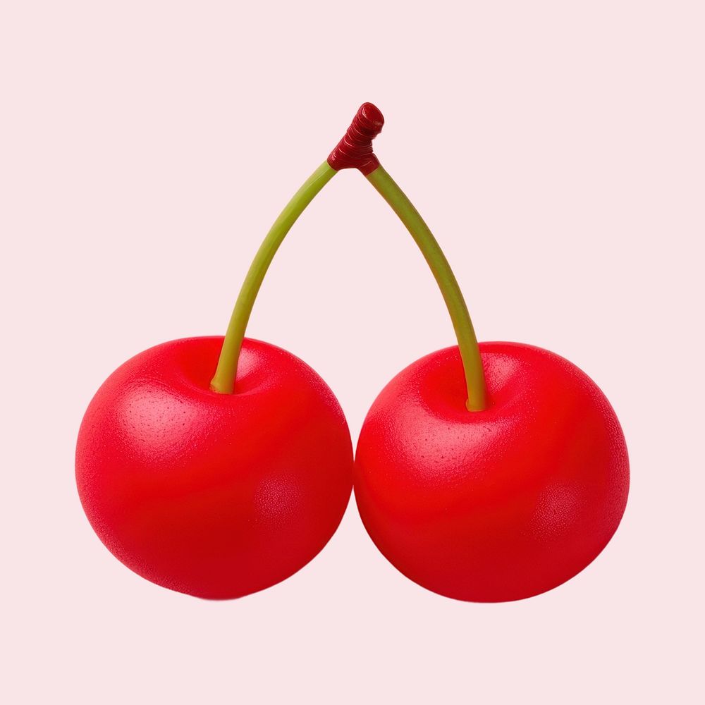 Cherry produce fruit plant. AI generated Image by rawpixel.