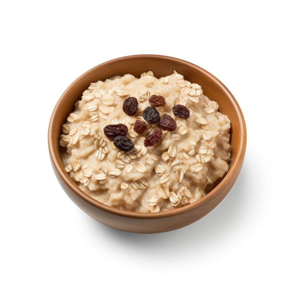 Breakfast oatmeal food bowl. AI generated Image by rawpixel.