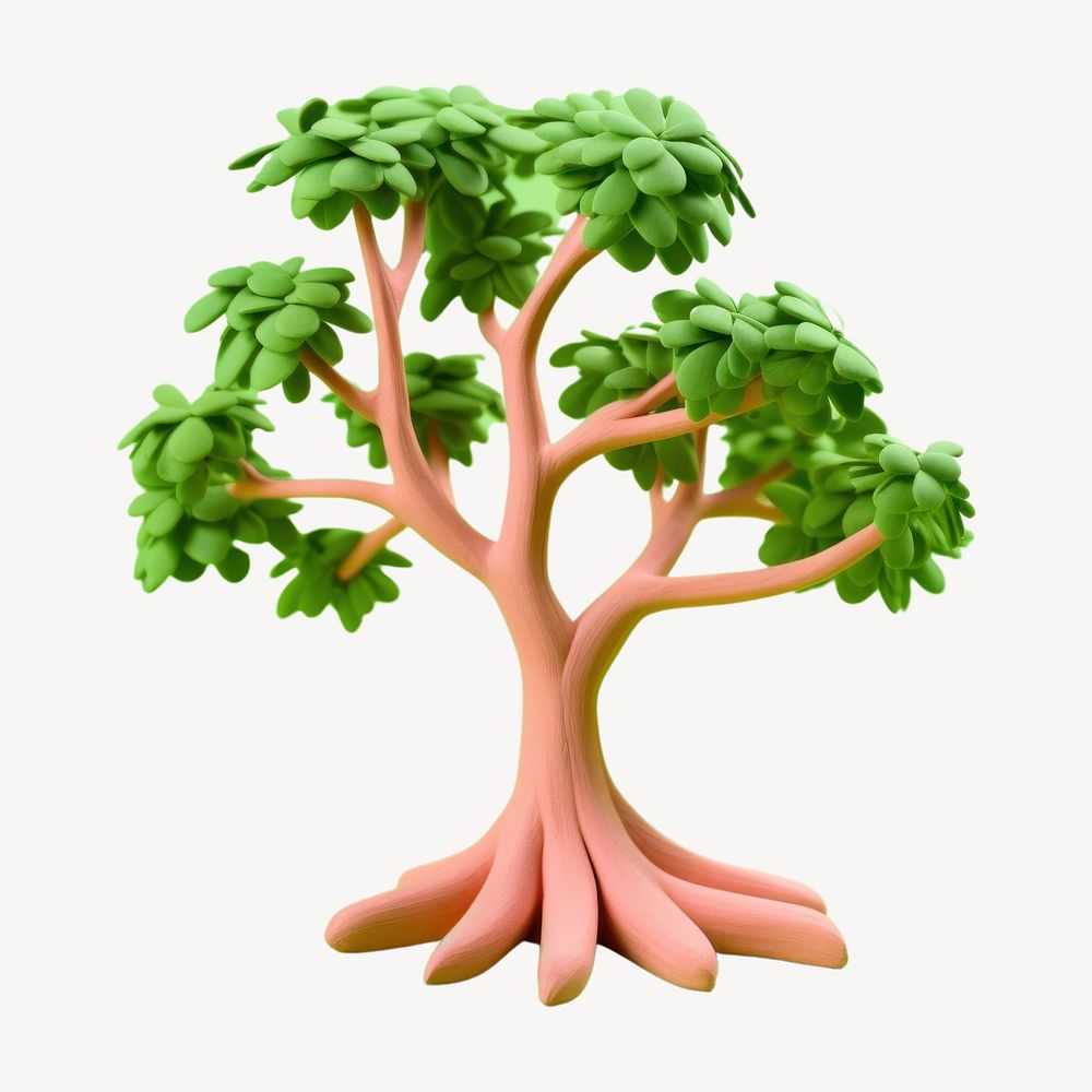 Tree bonsai plant green. AI generated Image by rawpixel.