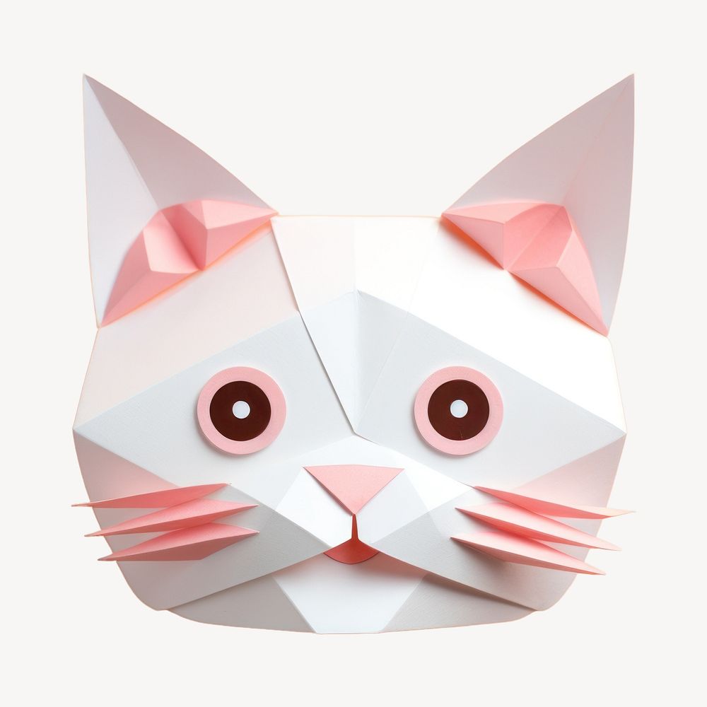 Paper origami art anthropomorphic. AI generated Image by rawpixel.