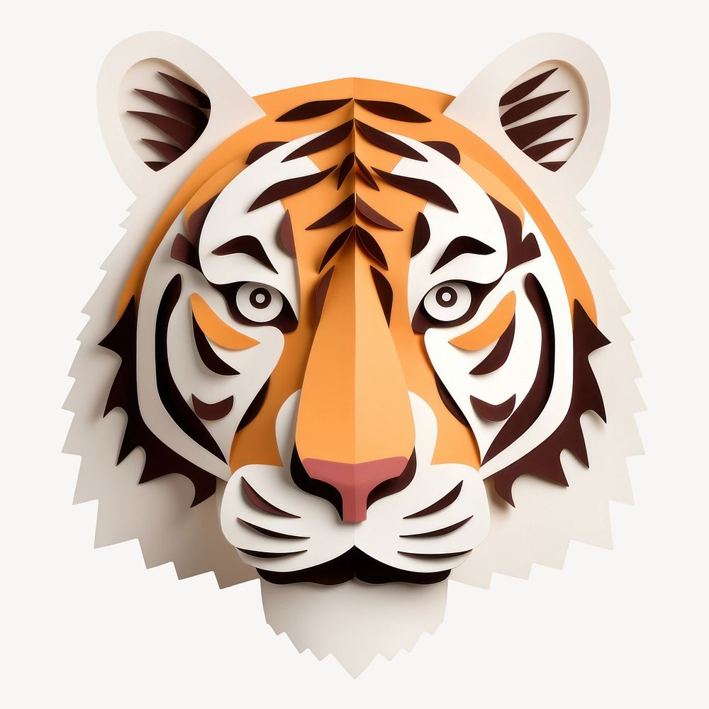 Tiger wildlife animal anthropomorphic. AI generated Image by rawpixel.