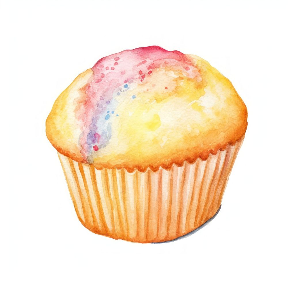 Muffin food cupcake dessert. AI generated Image by rawpixel.