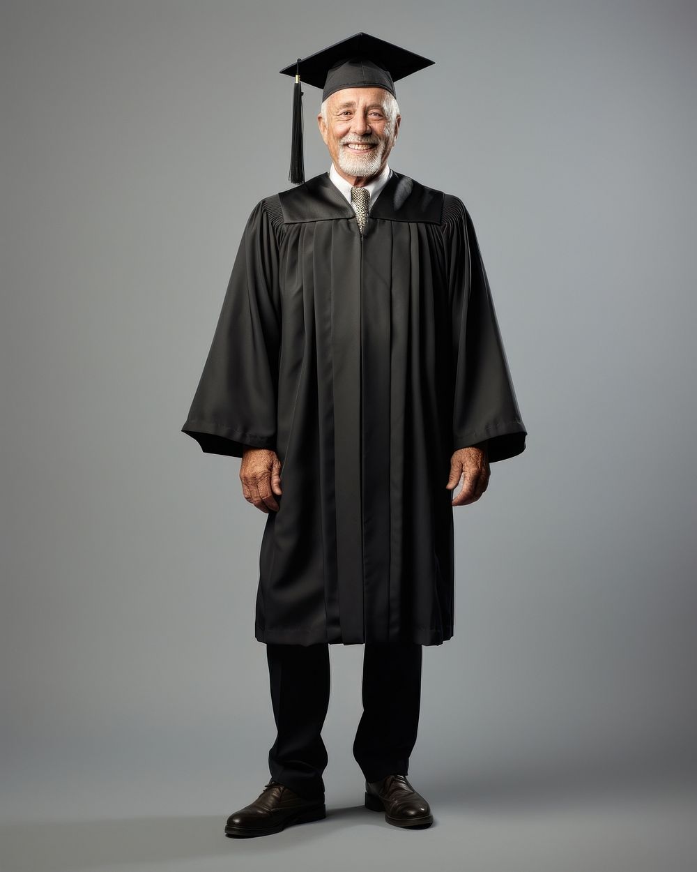 Graduation adult gray intelligence. AI generated Image by rawpixel.