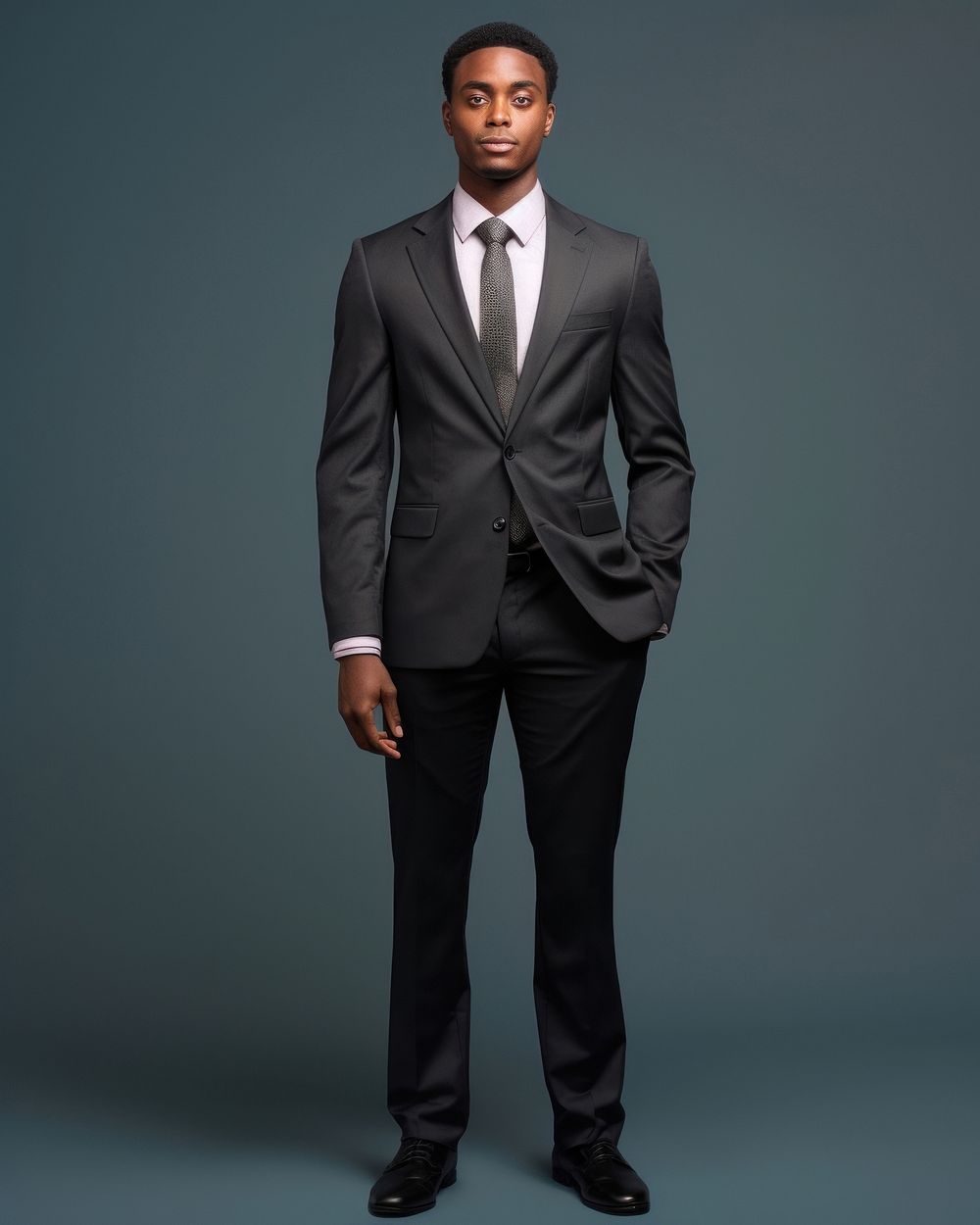 Standing tuxedo blazer adult. AI generated Image by rawpixel.