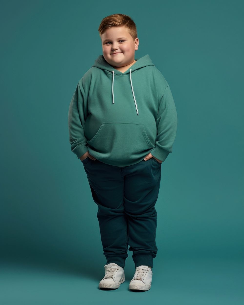 Standing sweatshirt child kid. AI generated Image by rawpixel.