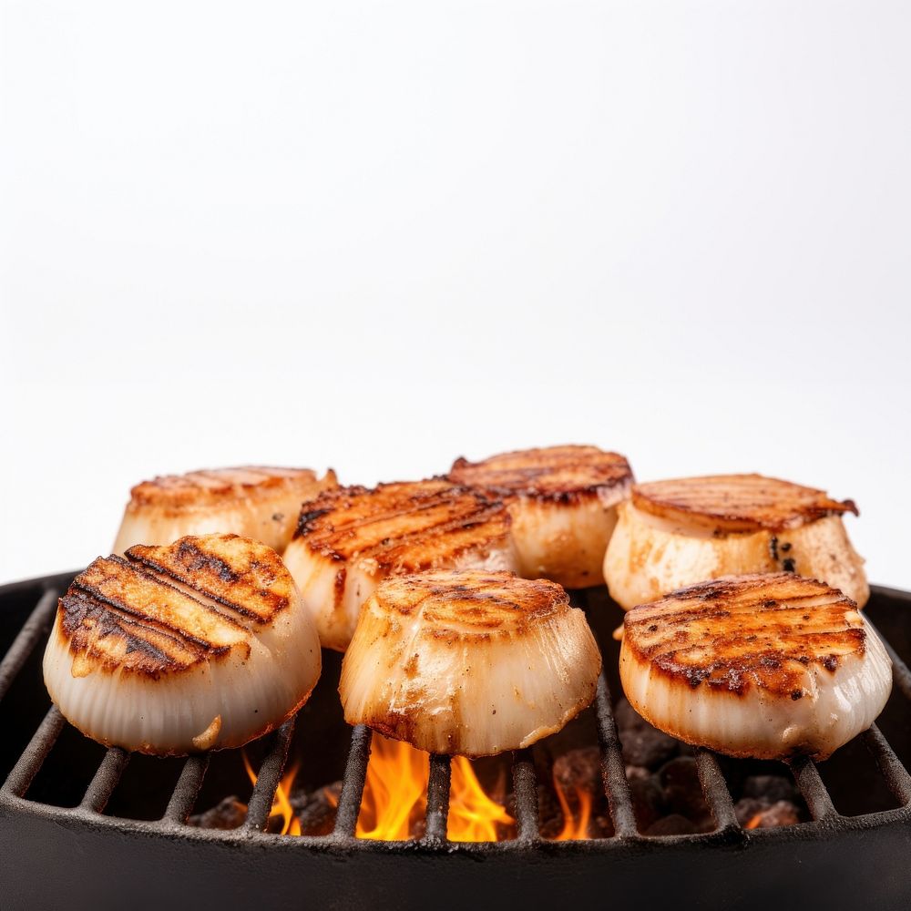 Grilling food seafood cooking. AI generated Image by rawpixel.