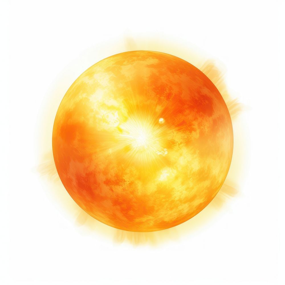 Sun astronomy sunlight sphere. AI generated Image by rawpixel.