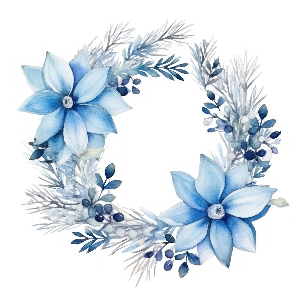 Wreath plant celebration floristry. AI generated Image by rawpixel.