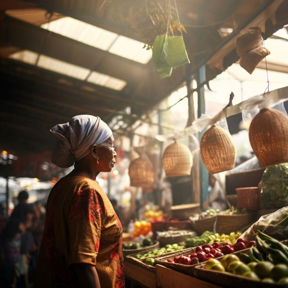 Market shopping bazaar adult. 