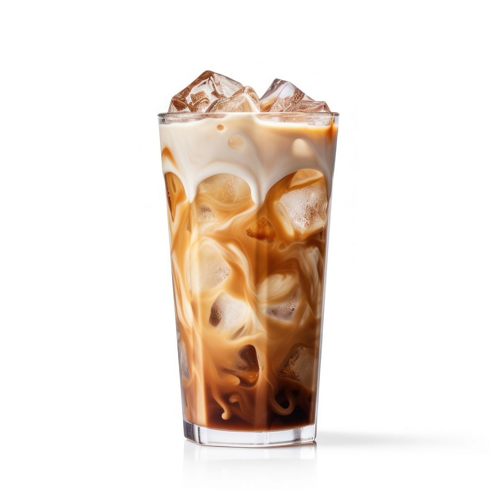 Coffee drink latte milk. AI generated Image by rawpixel.