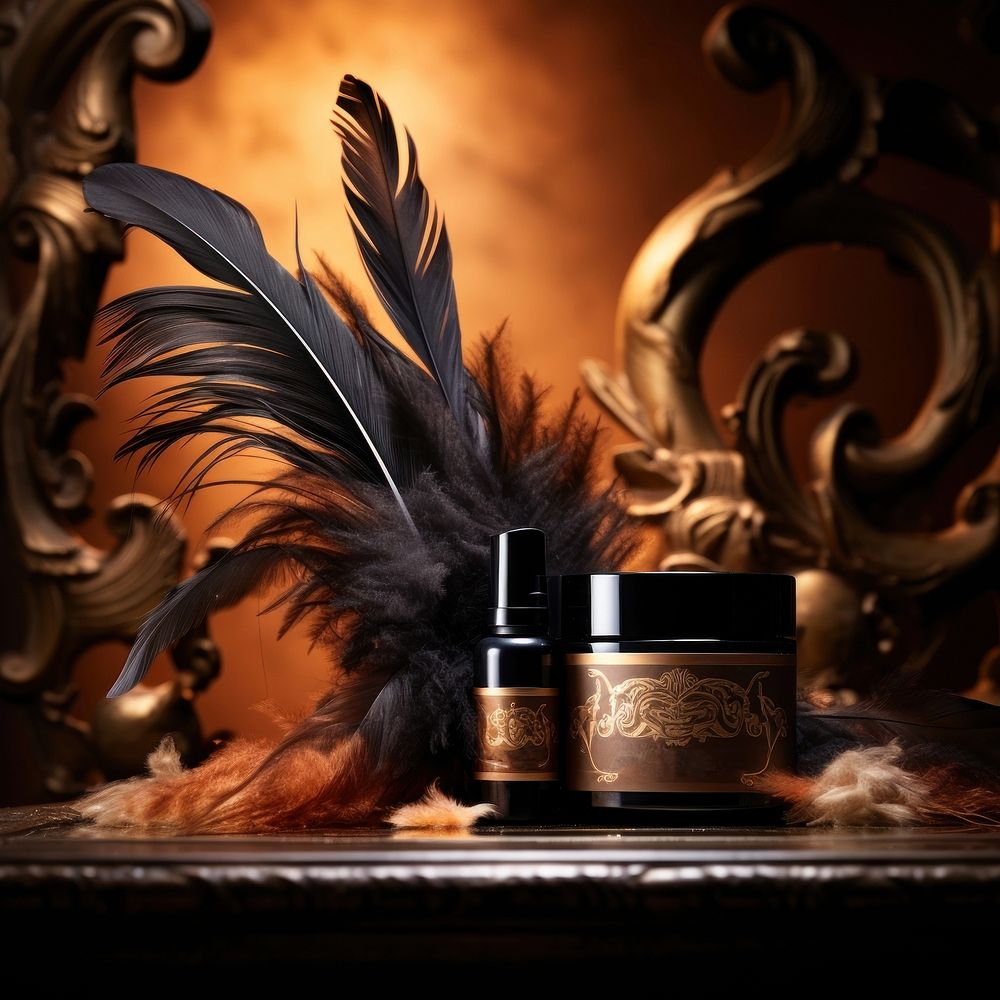 Cosmetics perfume container glamour. AI generated Image by rawpixel.