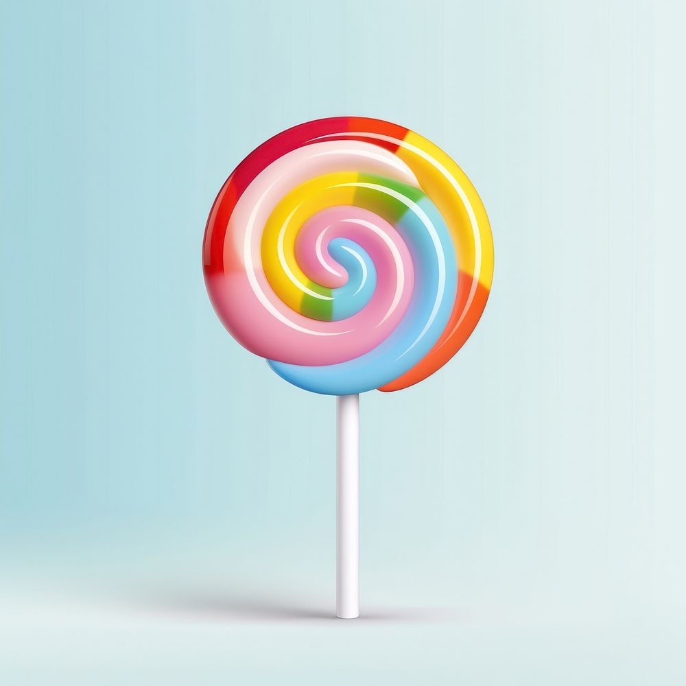 Lollipop confectionery candy food. 