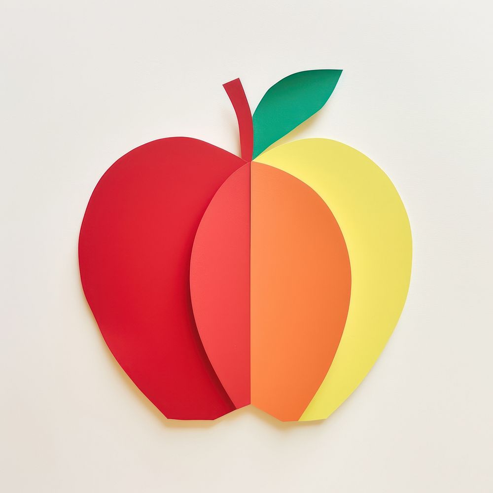 Apple fruit plant leaf. AI generated Image by rawpixel.