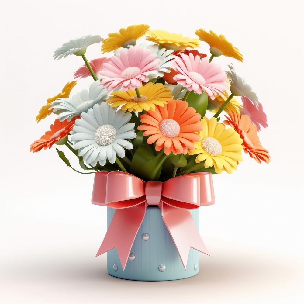 Flower plant daisy gift. 