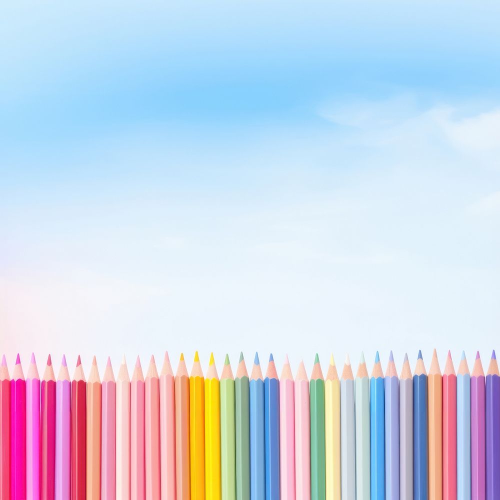 Pencil backgrounds outdoors sky. 