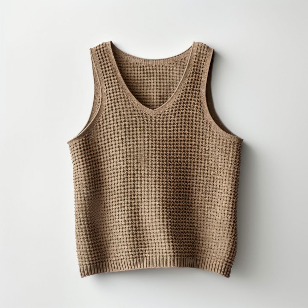 Sweater brown coathanger simplicity. AI generated Image by rawpixel.