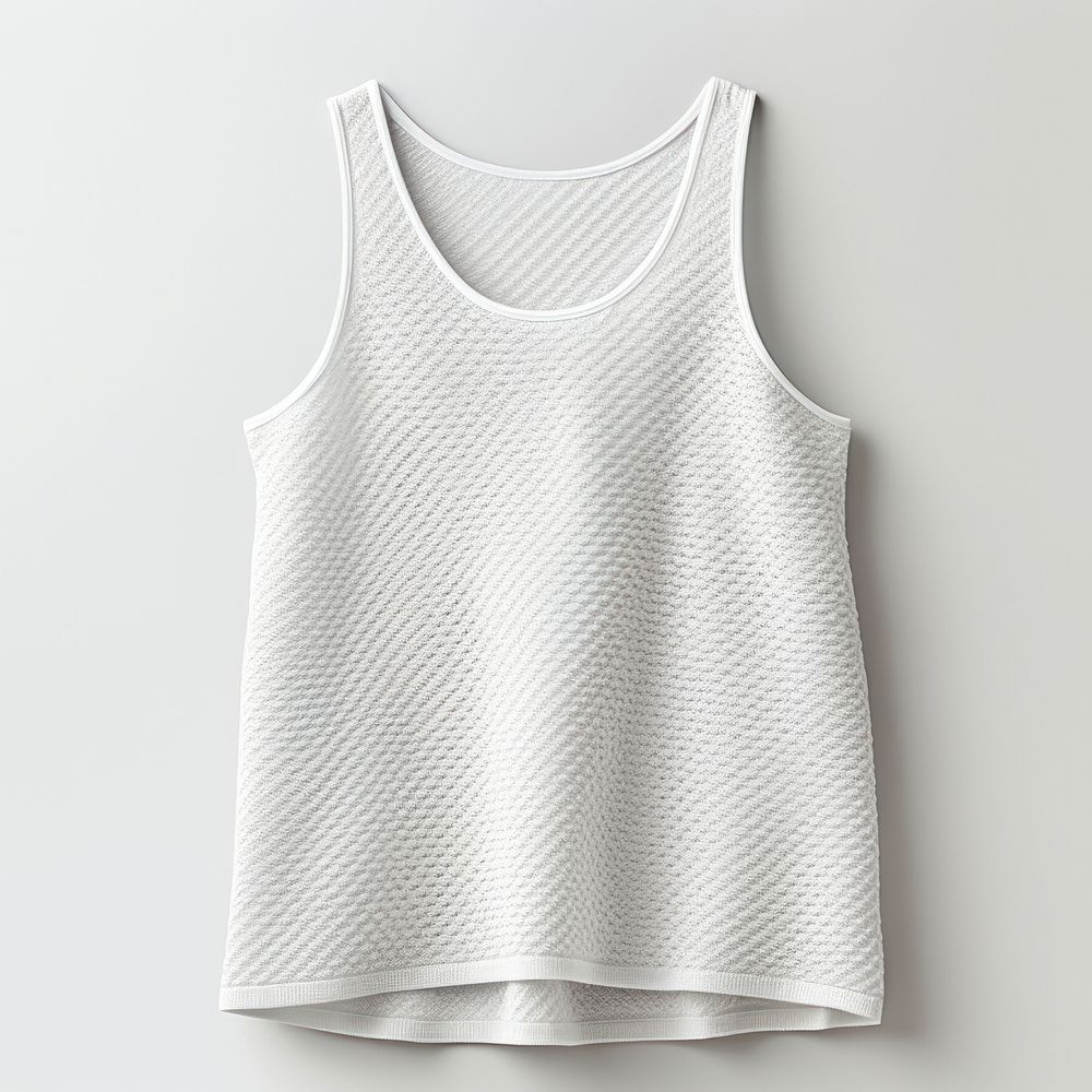 White coathanger simplicity undershirt. 