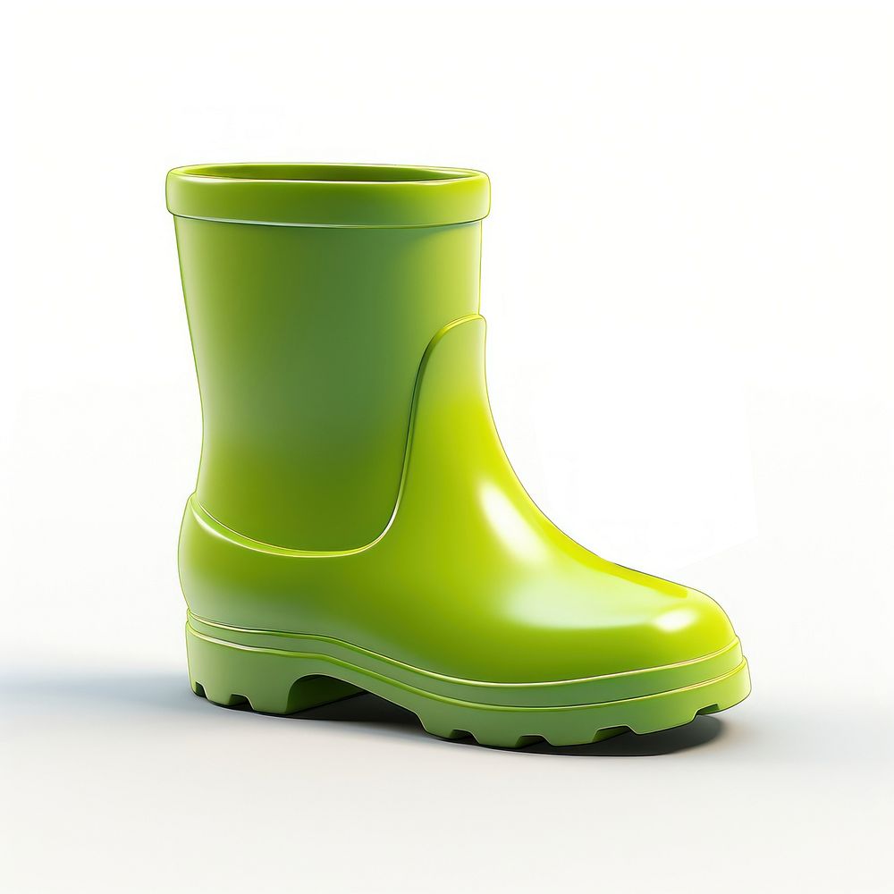 Footwear green shoe boot. AI generated Image by rawpixel.