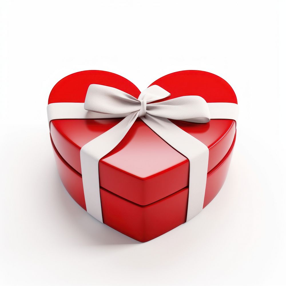 Wrapped ribbon heart shape. AI generated Image by rawpixel.