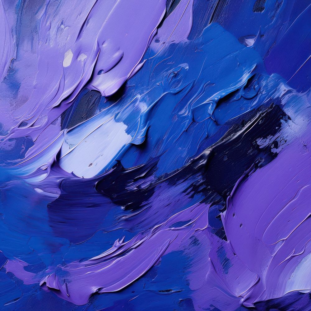 Backgrounds abstract painting blue. AI generated Image by rawpixel.