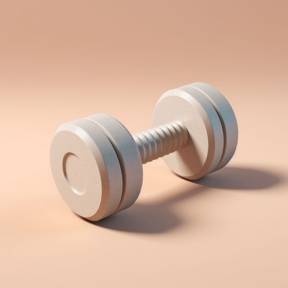 Dumbbell sports exercising strength. AI generated Image by rawpixel.