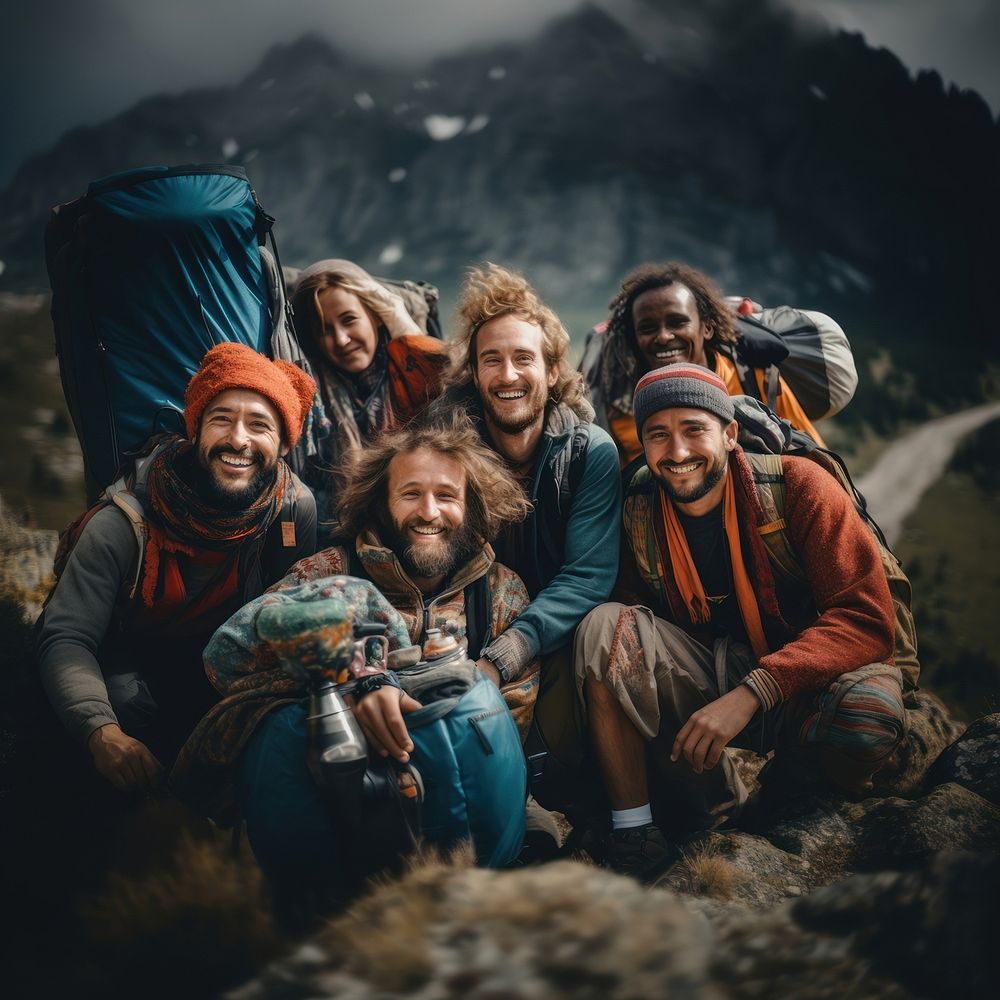 Adventure outdoors portrait travel. AI generated Image by rawpixel.