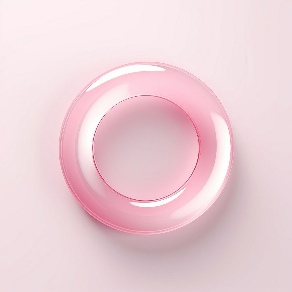 Circle pink porcelain bathroom. AI generated Image by rawpixel.