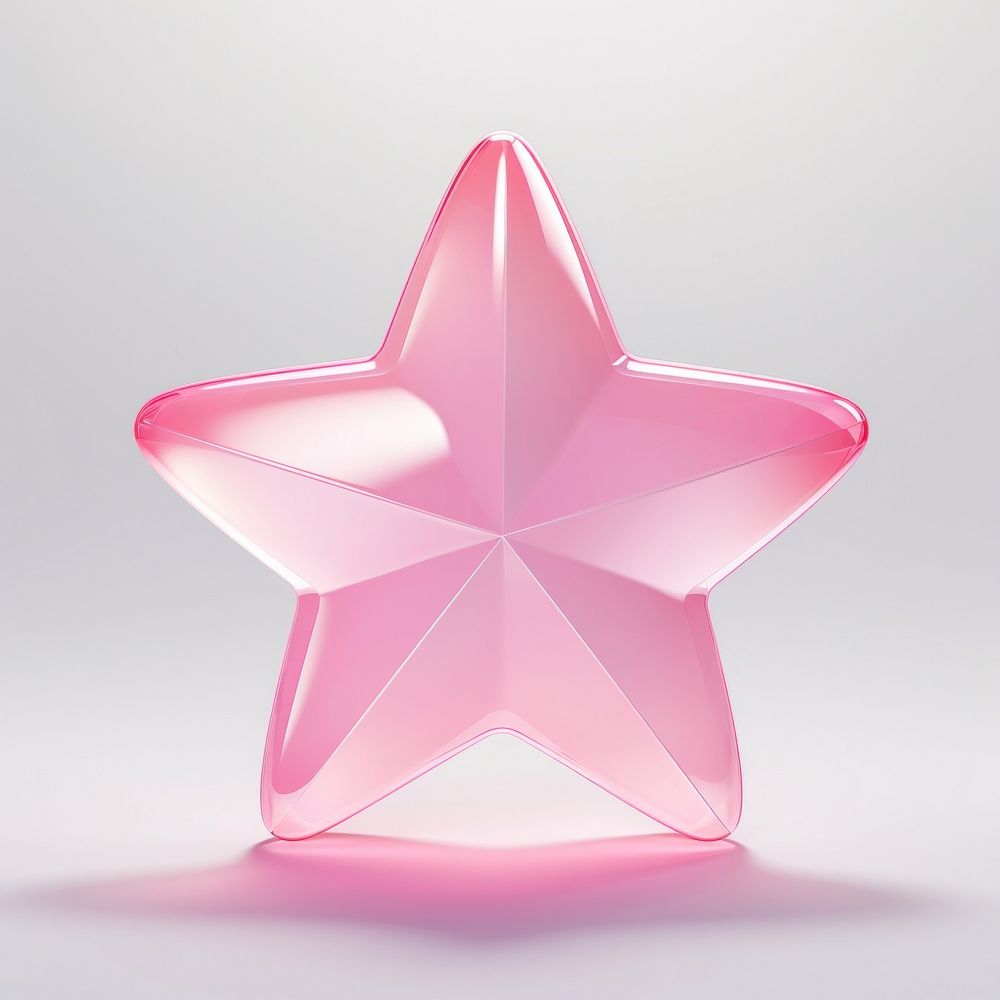 Pink star simplicity christmas. 