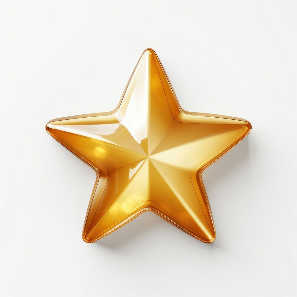 Symbol gold star celebration. AI generated Image by rawpixel.