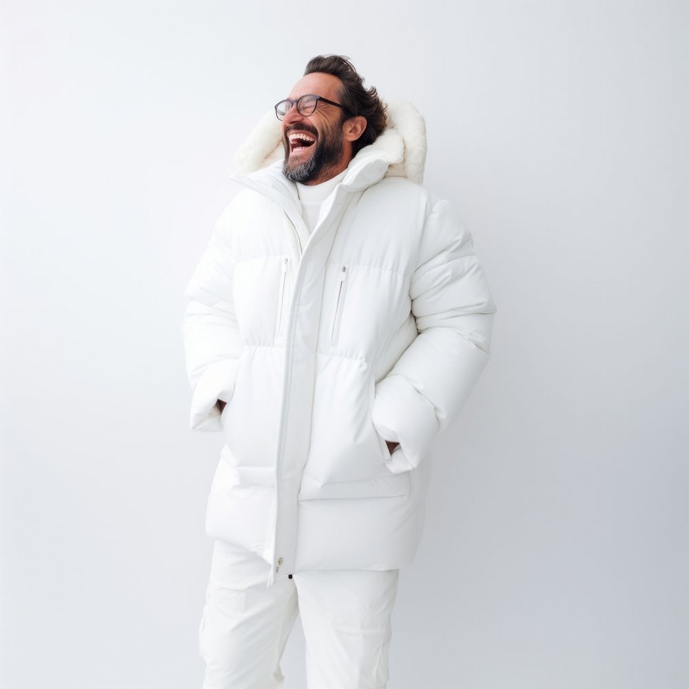 Jacket laughing winter adult. 