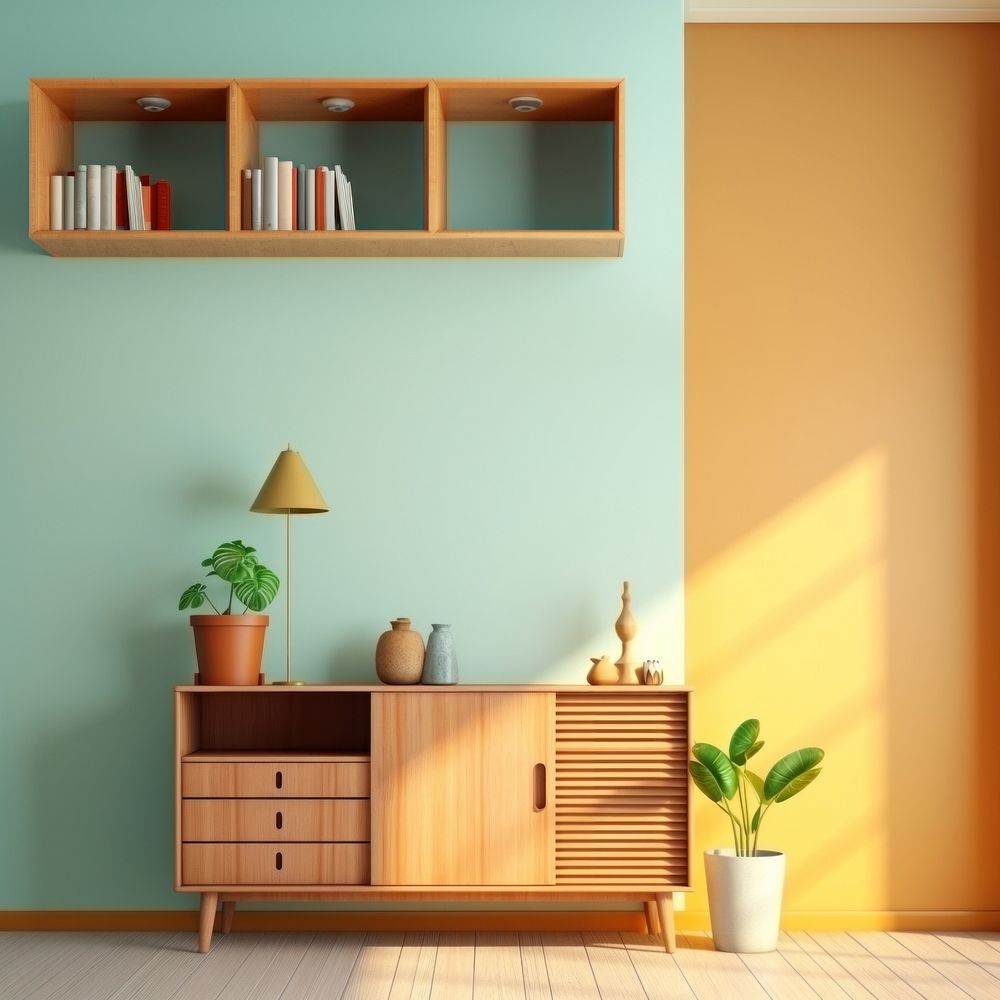 Furniture cabinet shelf room. 