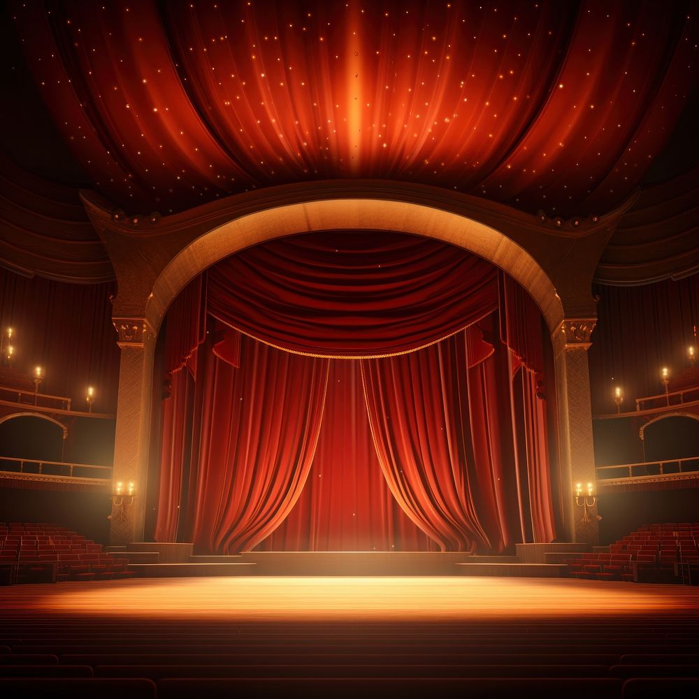 Stage auditorium lighting theater